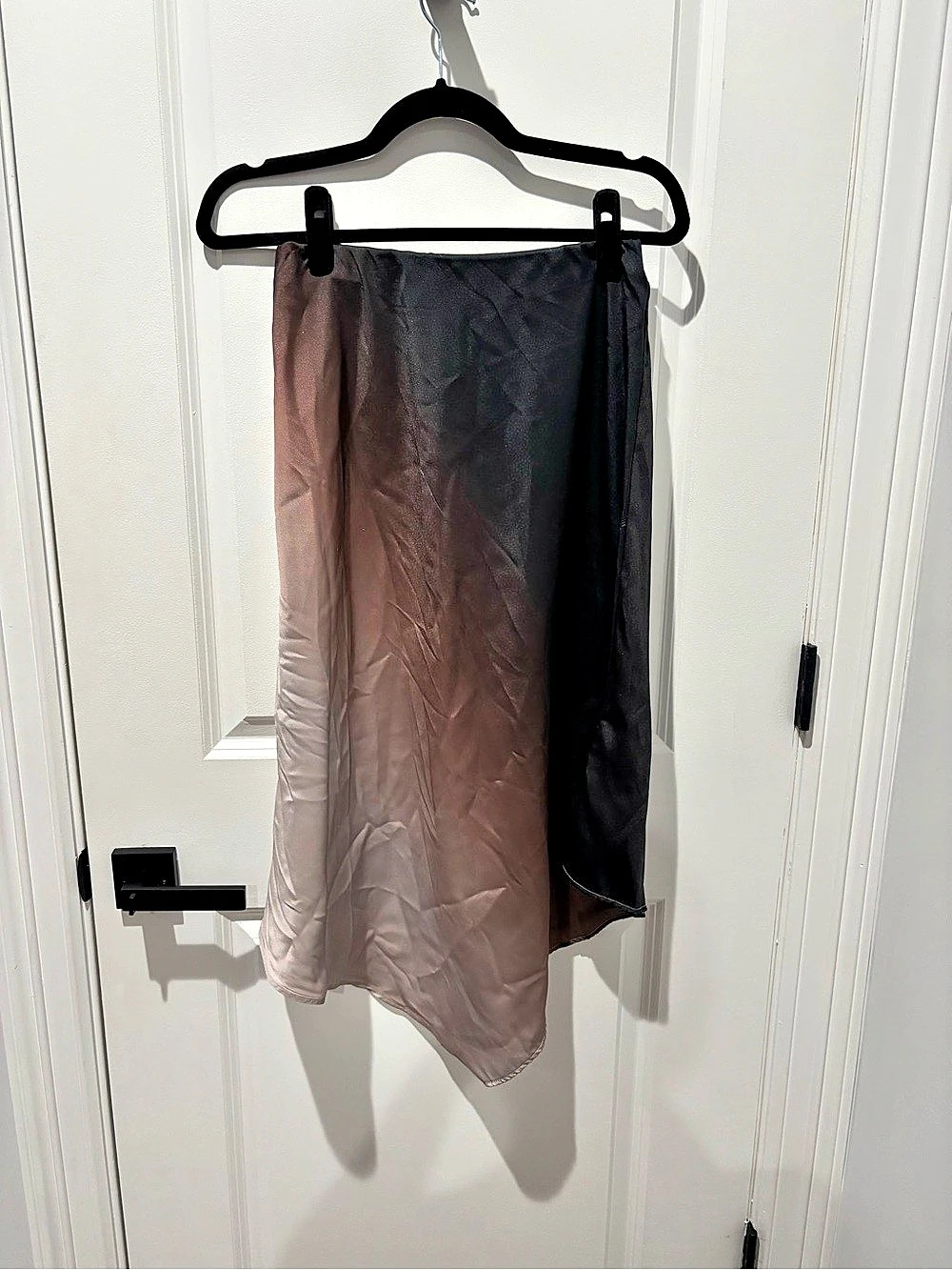 Primark Ombre Asymmetrical Midi Skirt Size 8 Like New